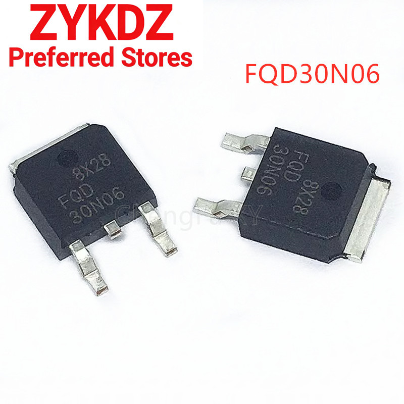 10 CÁI FQD30N06 30N06 Còn hàng TO-252