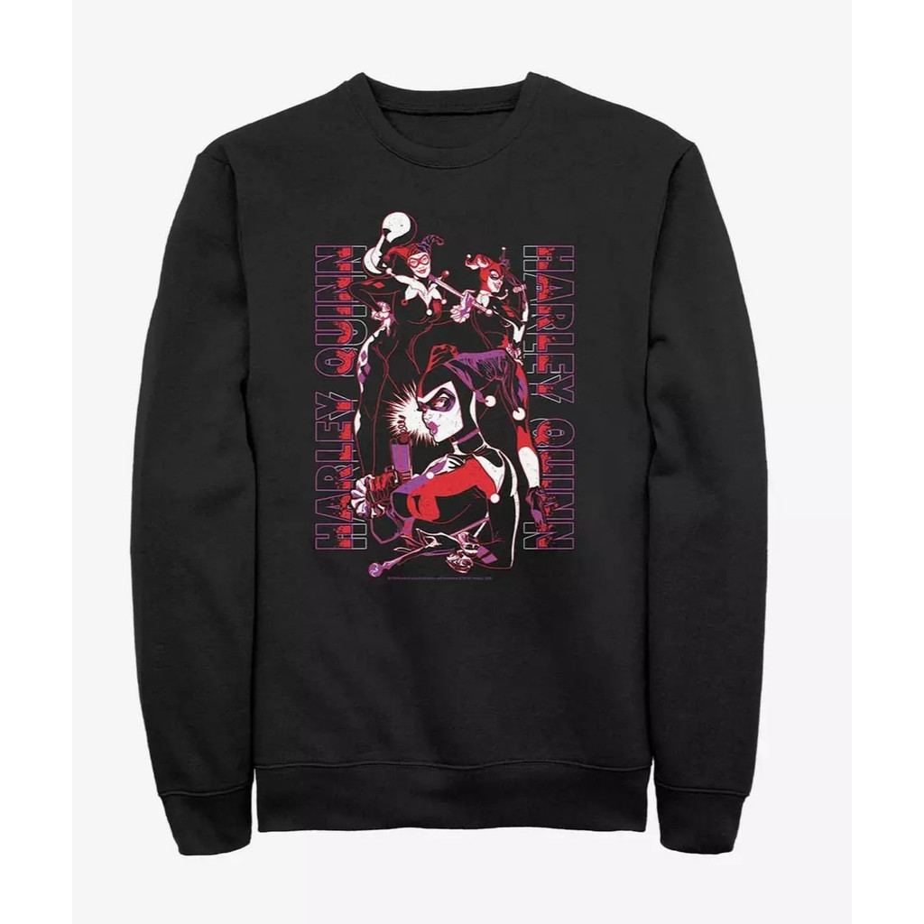 Áo thun cotton DC Comics Quinn Triple Threat