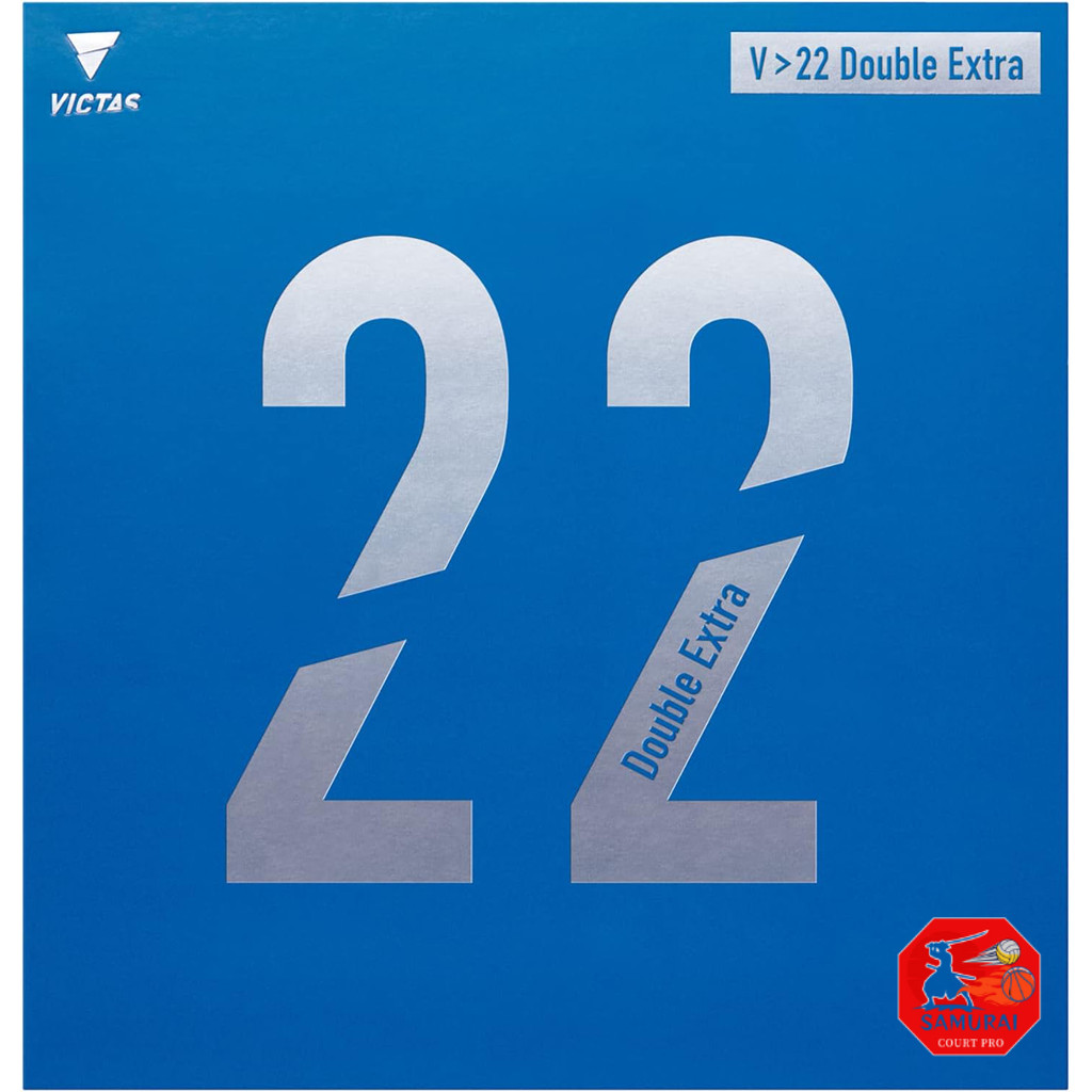 VICTAS Table Tennis Rubber V>22 Double Extra (Black) 2.0 200070  
VICTAS Table Tennis Rubber V>22 Do