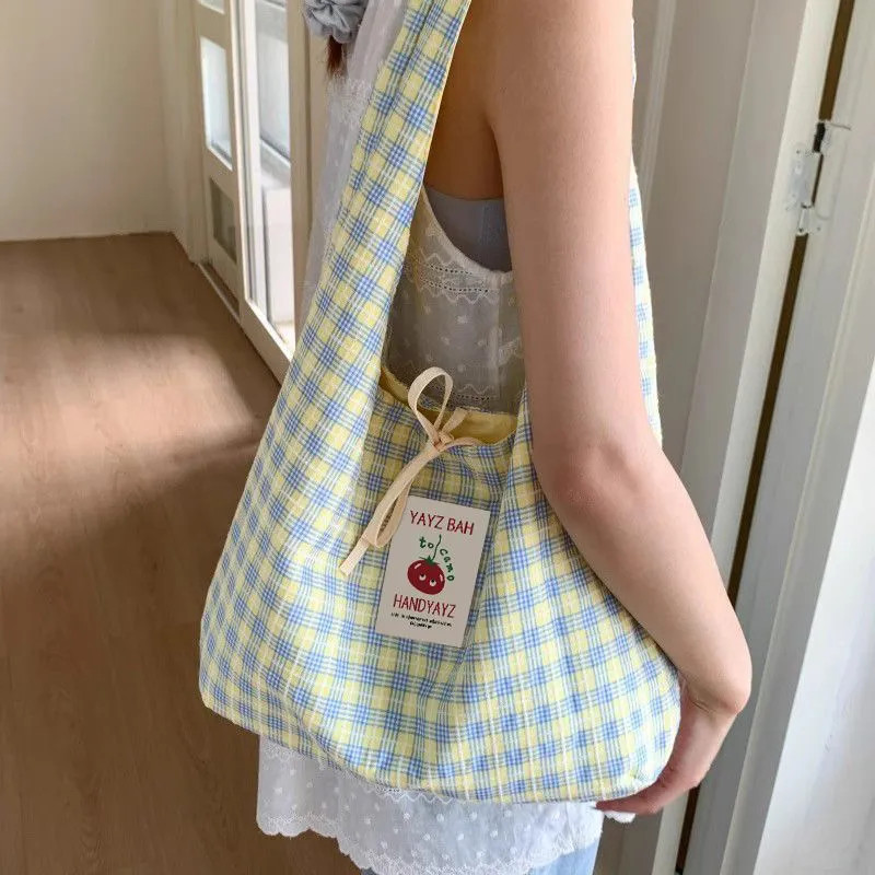 Túi vải kiểm tra sức chứa lớn Phong cách Hàn Quốc đi lại di động phù hợp
