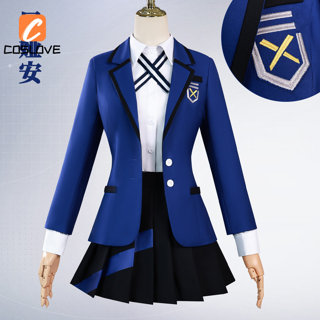 Anime Gundam JK Style Cosplay Outfit - Quần Áo Trọn Bộ cho Nữ