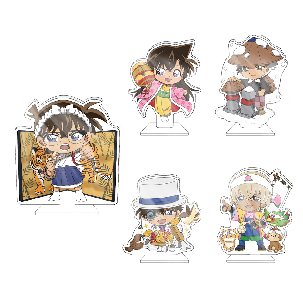 Hot Anime Detective Conan Figure Akai Shuichi Acrylic Stands Conan Edogawa Haibara Ai Character Mode