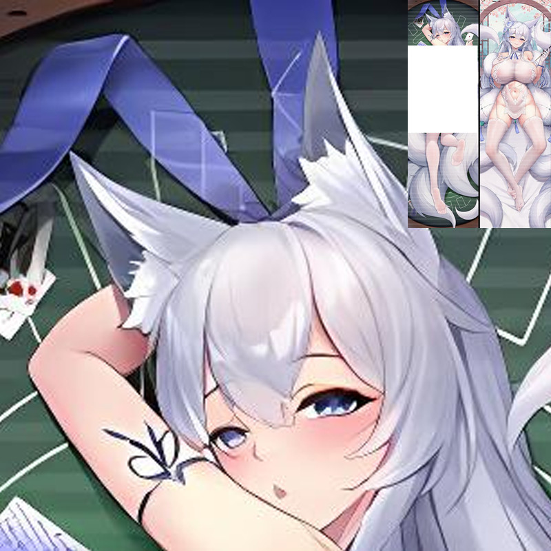 Vỏ gối tình yêu Azur Lane Shinano Anime Dakimakura Japenese 50 * 150cm