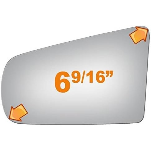 Kính gương thay thế bên tài xế Burco 2590 cho 1992-2002 CADILLAC DEVILLE, 1992-2002 CADILLAC ELDORAD