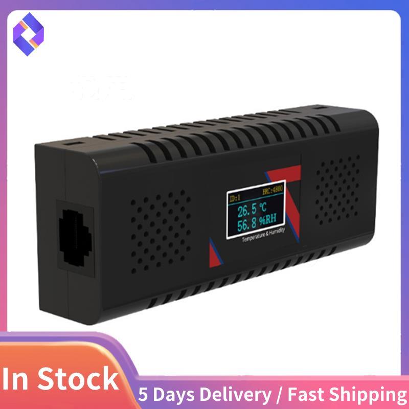 Cảm biến phát nhiệt độ và độ ẩm loại tủ RS485, Cổng RJ45, Cảm biến nhiệt độ và độ ẩm tủ