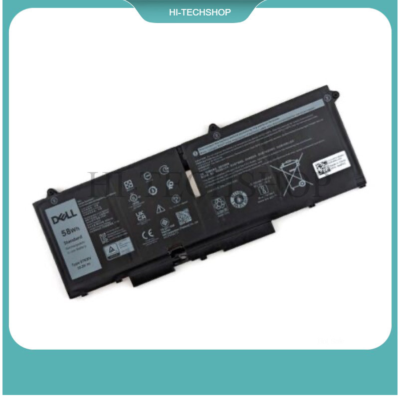 ⭐⭐ [ZIN] Pin laptop DELL Latitude 7430 5430 5530 7530 Precison 3570 58WH  07KRV