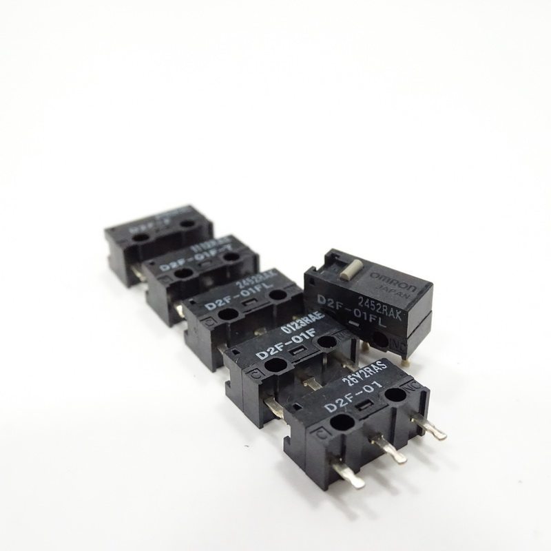 Sản phẩm chính hãng Nhật Bản OMRON OMRON D2F-01F-T Chấm xám D2F-01FL Chuột Micro Switch Nút