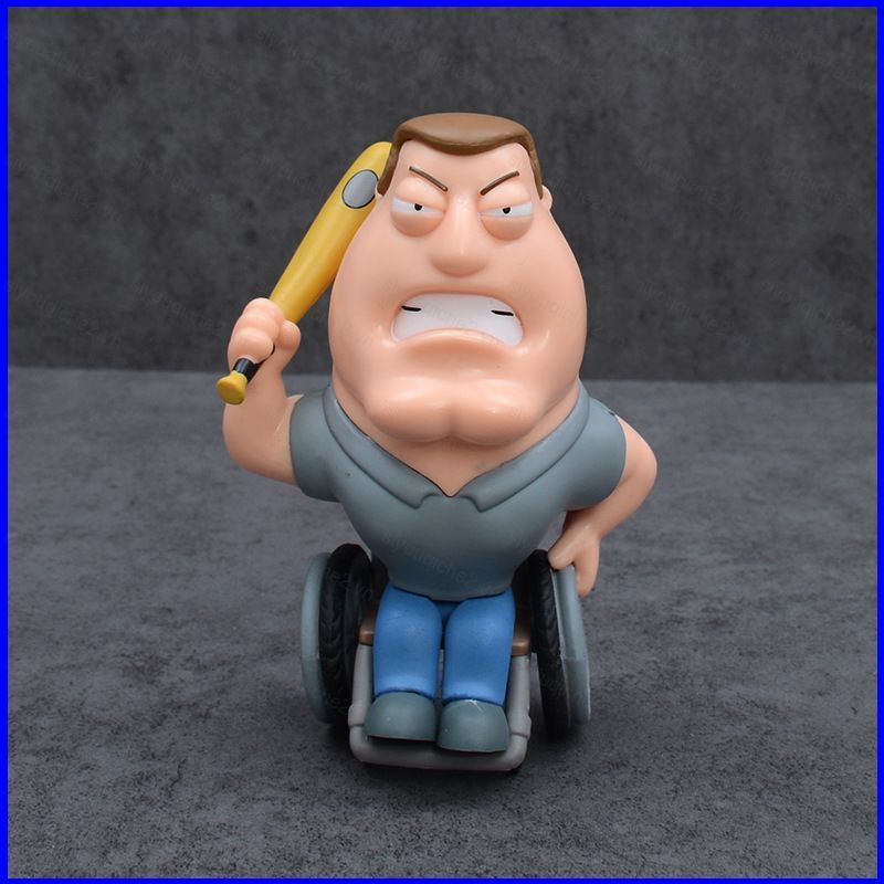 SV Family Guy Joe Swanson Stewie Griffin Xe lăn Guy Hoạt hình Ngoại vi Hợp thời trang Mô hình hành đ