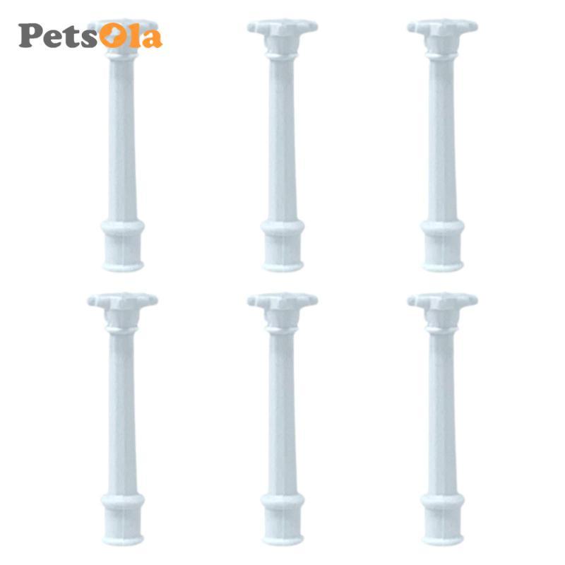 6x Tượng Cột La Mã Thu Nhỏ Tượng Cổ Điển Hy Lạp Vintage DIY Trang Trí