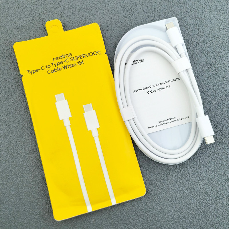 Nguồn Gốc Realme 10A PD Cáp USB C Sang Loại C 240W 100W 80W SuperVOOC Dây Sạc Nhanh Cho Real Me GT 8
