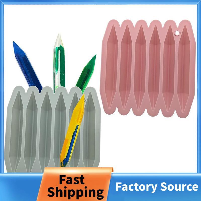 Khuôn Tái Chế Crayon 2 Gói, Khuôn Silicon Crayon 3D, Lò Nướng, Silicon Nguyên Chất Và Khuôn Crayon C