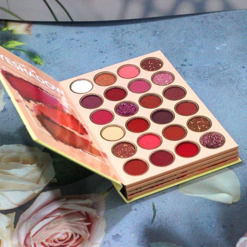 43 Màu Sách Phấn Mắt mude Phấn Mắt Highlight Blush Pressed Powder Contouring Eyeshadow Palette 2025