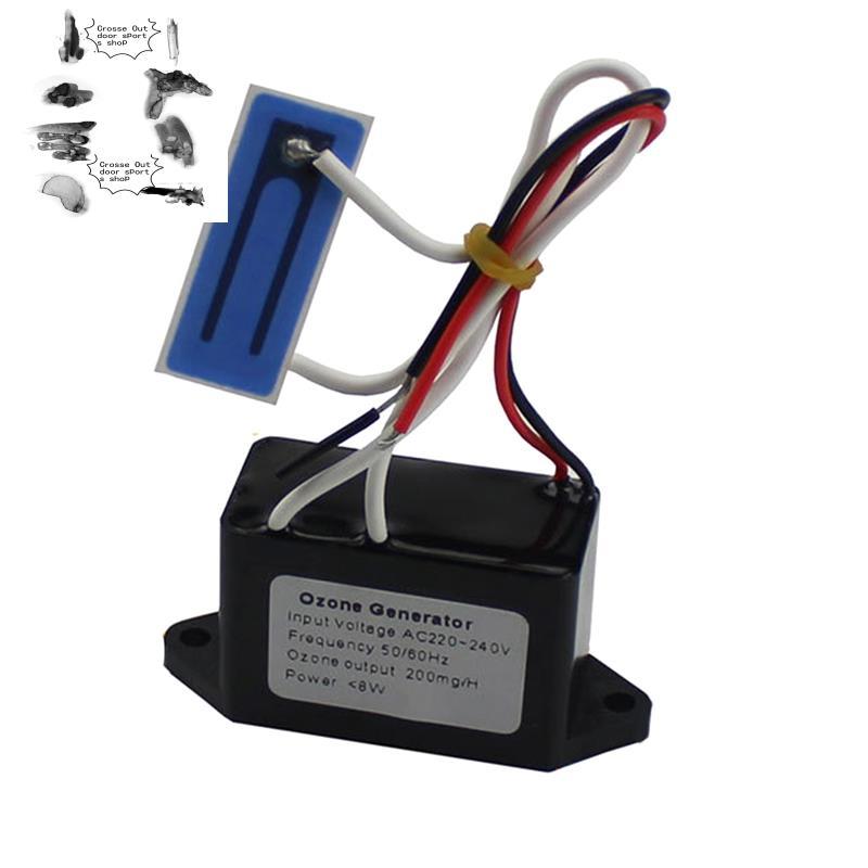 Mật độ đầu ra 200mg / H Máy phát điện DIY Bộ phận gia đình Ozonizer Dropshipping AC110V 200mg