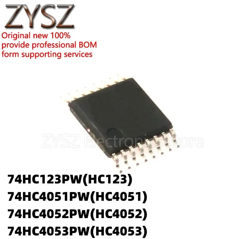 5 CHIẾC 74HC123PW HC4051 HC4051 HC4052 HC4053 miếng vá TSSOP16 chip ic