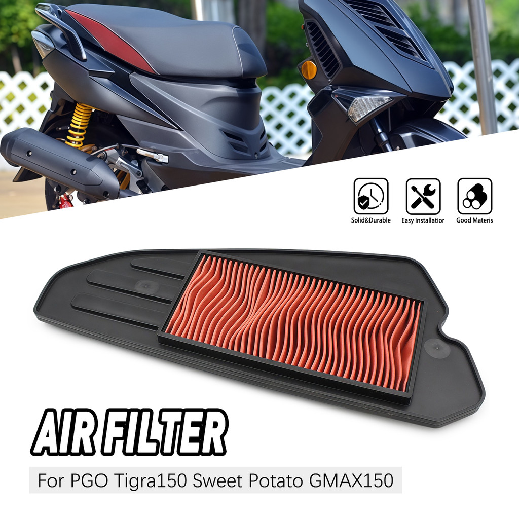 Động Cơ Hút Bụi Cho PGO Tigra 150 Khoai Tây Ngọt GMAX 150 Xe Máy Cao Cấp Bộ Lọc Không Khí Phần Tử Lọ