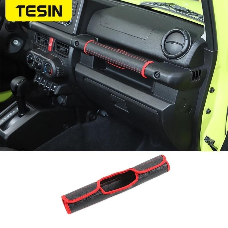 TESIN Nội Thất Mouldings Cho Suzuki Jimny JB74 Ô Tô Copilot Tay Cầm Bảo Vệ Dành Cho Suzuki Jimny 201