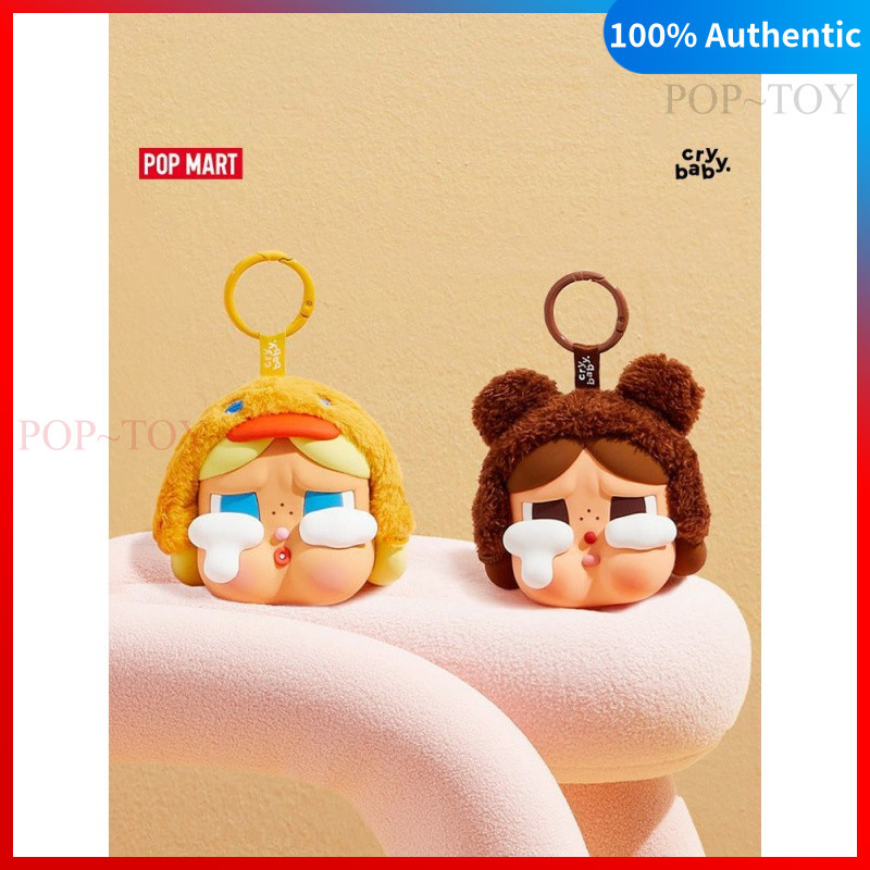 POPMART Crybaby Crying Again Series crybaby Earphone bag pop mart blind box figures gift