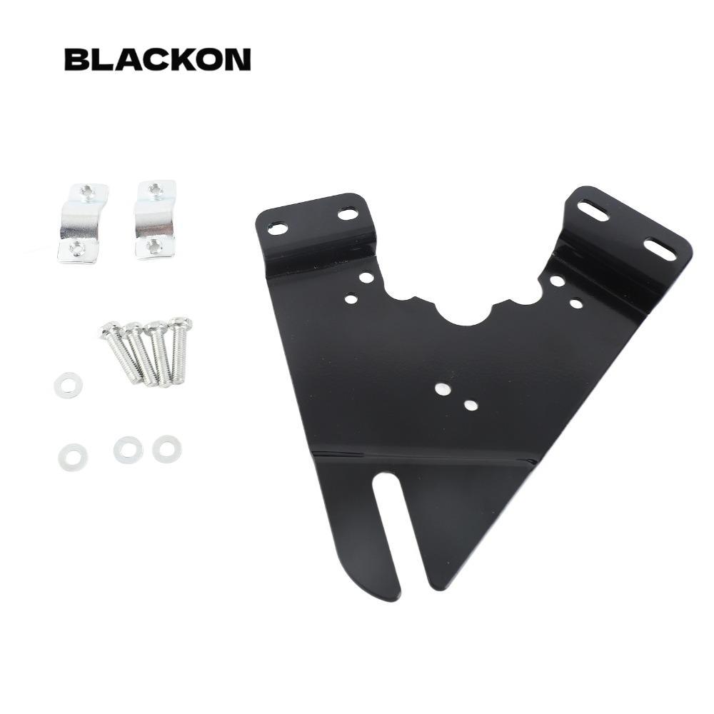 Tấm gắn động cơ BLACKON, Tấm động cơ chu kỳ điện màu đen nhẹ, Tấm gắn động cơ bằng sắt bền cho động 