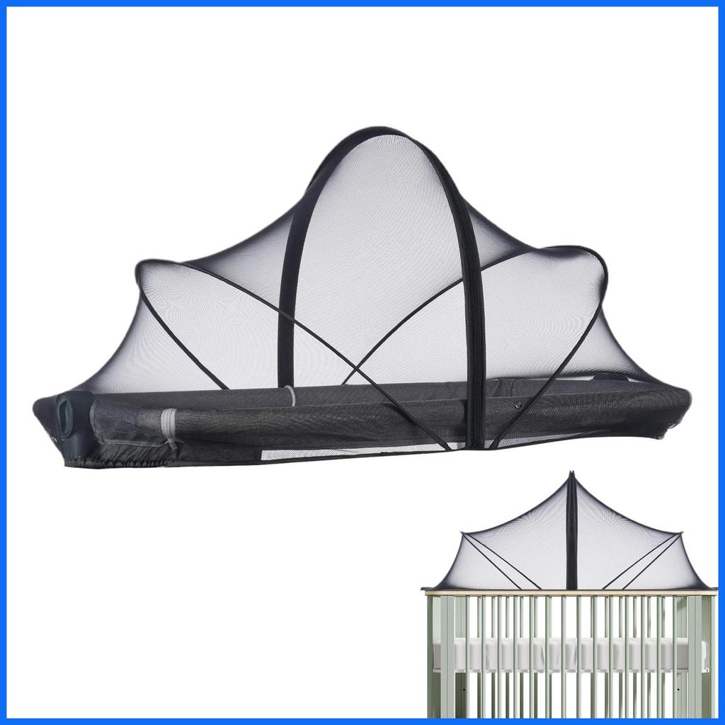 Lưới Trẻ Em Di Động Cho Bé Cũi Lưới Di Động Có Thể Gập Lại Lưới Thoáng Khí Cho Xe Đẩy Playard Cradle