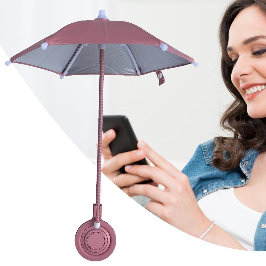 Cell Phone Umbrella Sun Shade Phone Sun Shade Shield Phone Umbrella Sun Blocker Cover Protection Pho