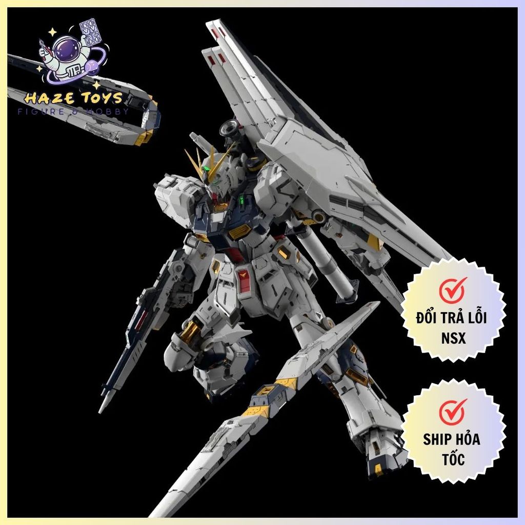 Mô hình Gundam Bandai PG Unleashed 1/60 RX-93 Nu Gundam