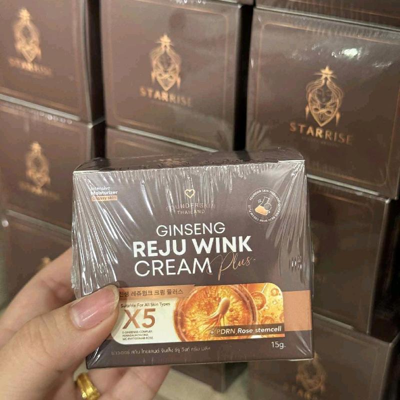 Hàng sẵn có Vận chuyển nhanh GINSENG REJU WINKUP KEM GINSENG KEM Làm sáng da Kem dưỡng ẩm 15g2636030