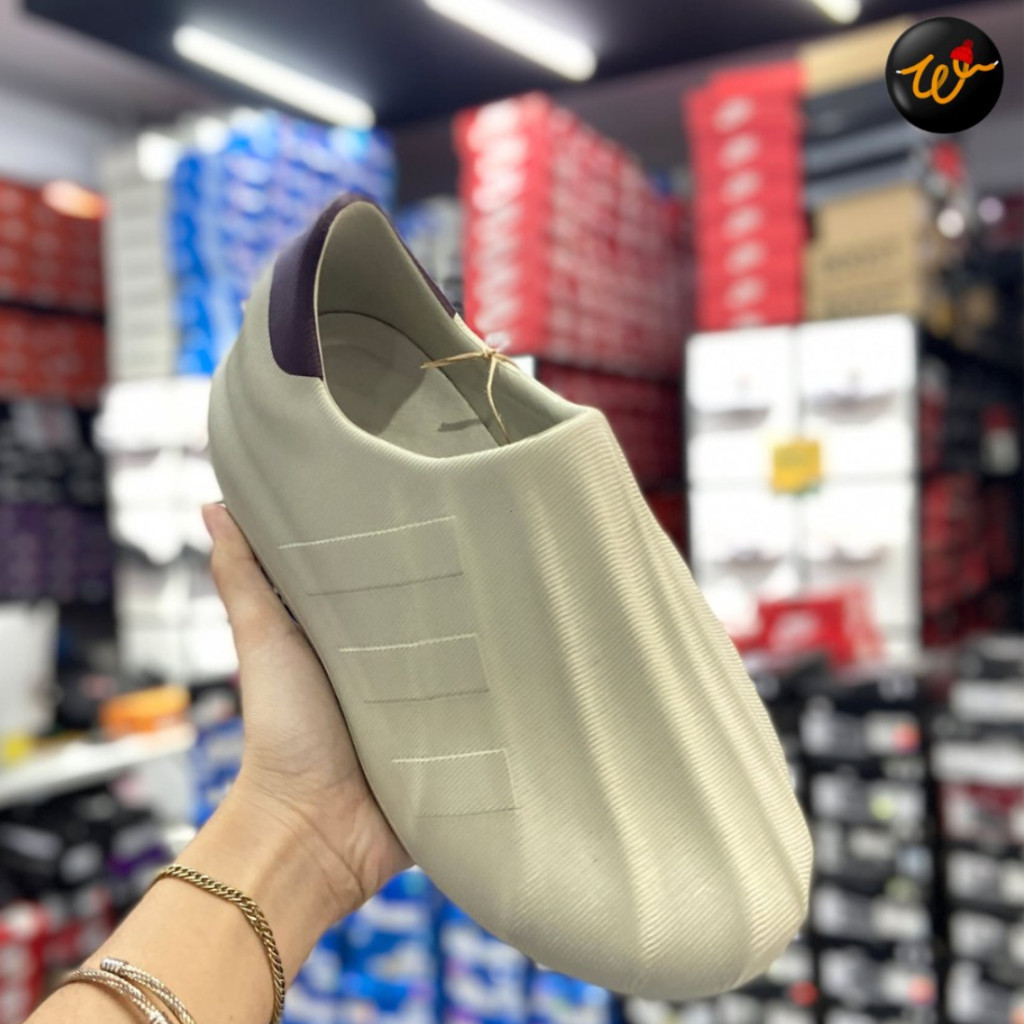 (GIÀY WHC) ORIGINAL IFOM SUPERSTAR PUTTY GRAY MAROON | Giày thể thao nam, thông thường, IF6179