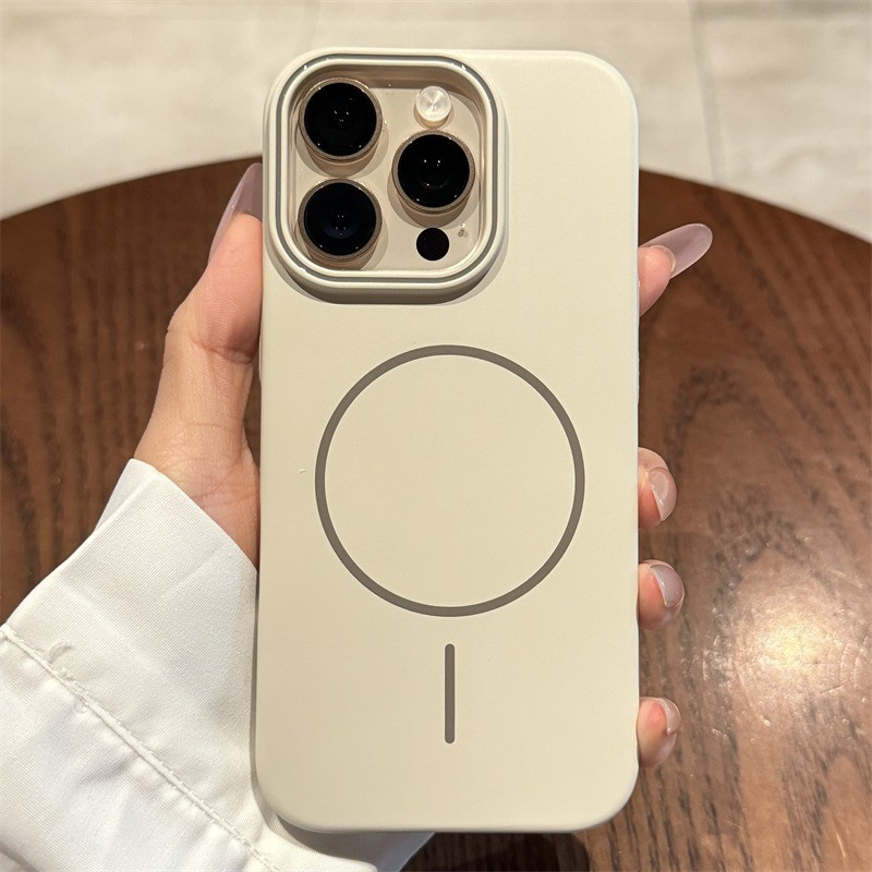 Ốp từ tính mờ siêu mỏng cho Xiaomi Poco M8 Pro M8 M7 Pro M7 Plus M7 M6 Pro Vỏ silicon cứng chống sốc