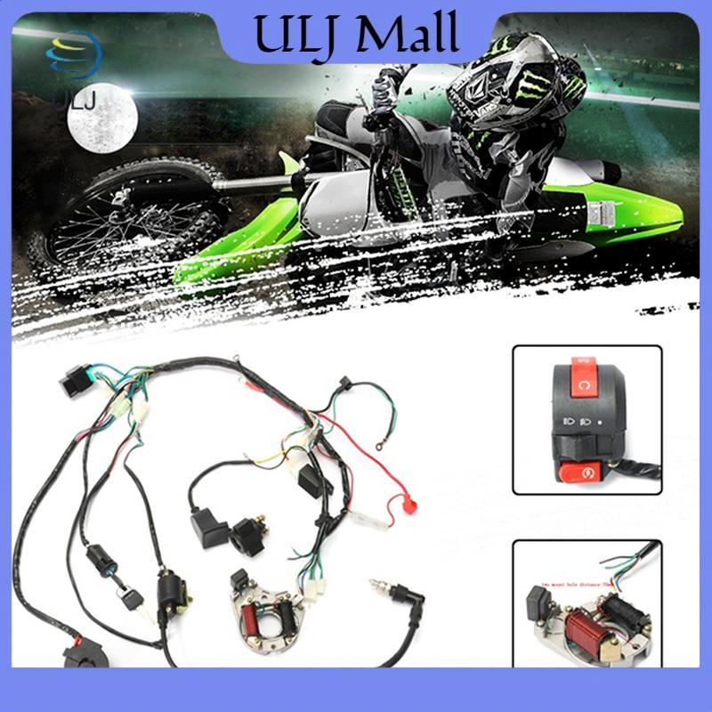 ULJ 50 / 70 / 90 / 110CC CDI Dây Dây Lắp Ráp Bộ Dây ATV Điện Quad Coolster.
