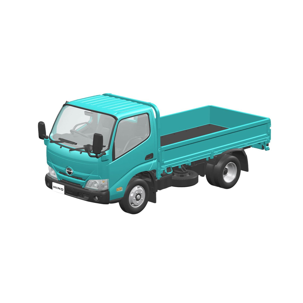 Công ty văn hóa AOSHIMA Bộ mô hình Snap Kit No.23-TE Hino Dutro Thân phẳng (màu ngọc lam) Tỉ lệ 1/32