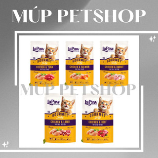 Pate Dạng Thạch Lapaw Cho Mèo Làm Từ Thịt Gà Thơm Ngon Gói 70g