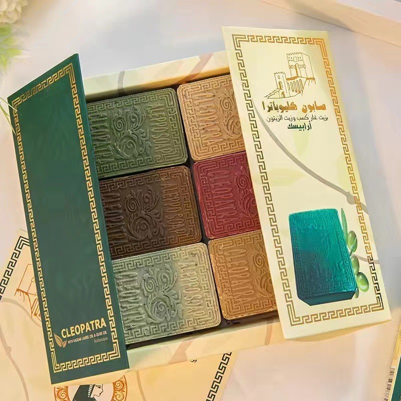 [YZAK] Syria 6 Loại Xà Phòng Tinh Dầu Thơm ins Xà Phòng Tinh Dầu Rửa Tay g