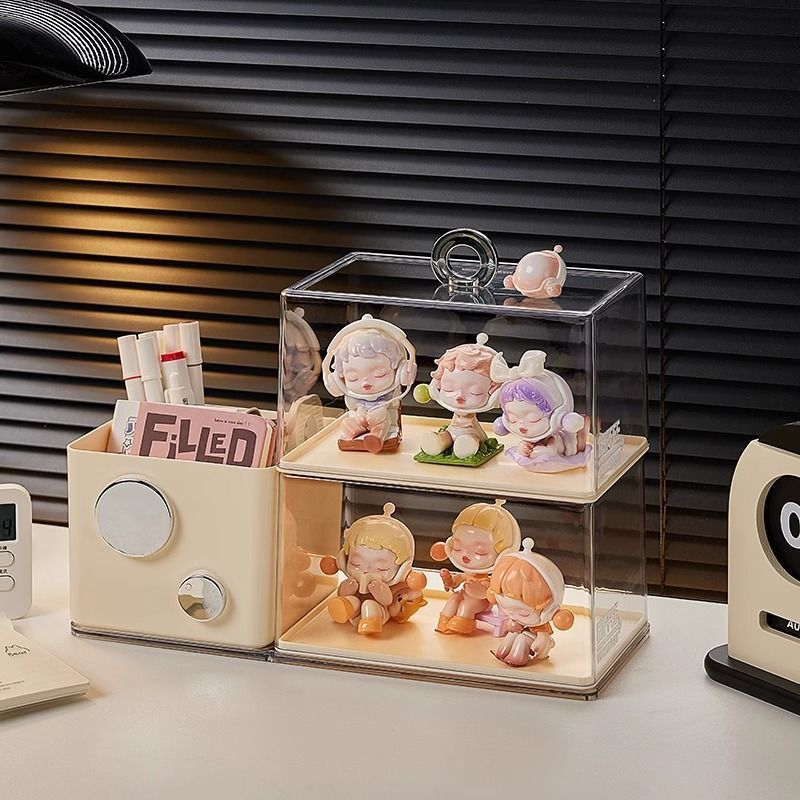New Product#[1172People Collection]Blind box display rack for storing Pop Mart items popmart Desktop