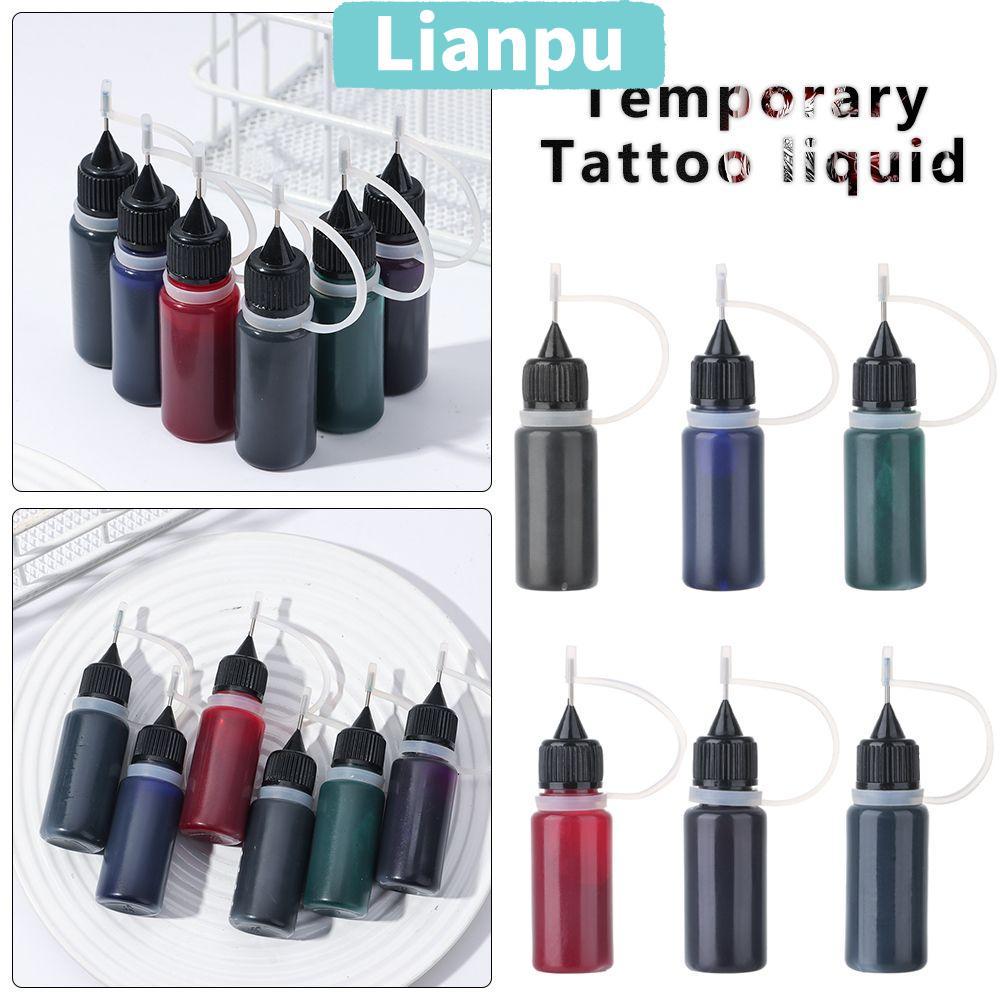 LIANPU Tattoo Ink Beauty Supply No Pain Makeup Pigment Body Art Paint
