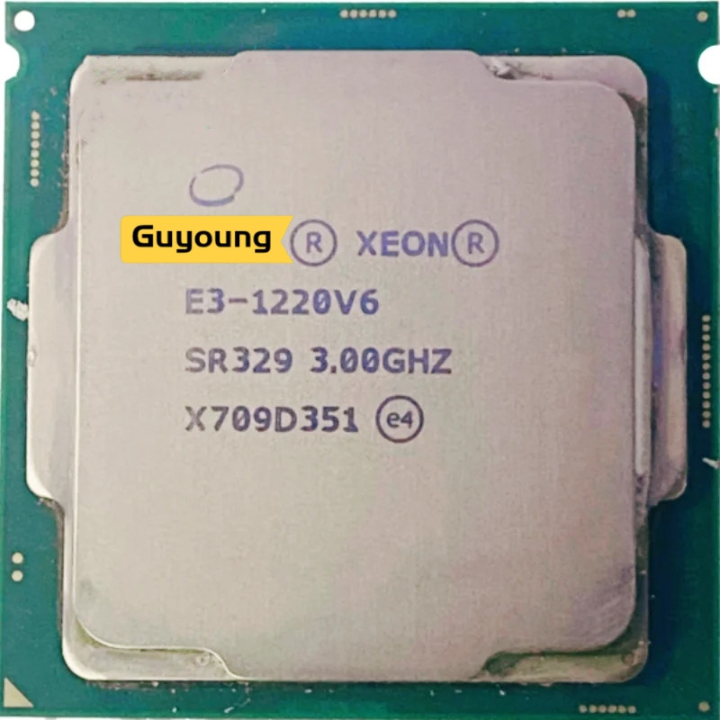 CPU xeon e3 1220v6 e3 1220 v6 cpu 3.00ghz 8m 72w lga1151  Thanh Lý