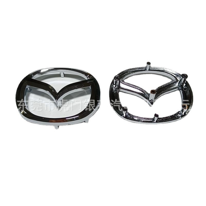 Thích hợp cho Logo lái ô tô Mazda M3 M6 Ruiyi Vô lăng Trung tâm Logo Xe sửa đổi Logo