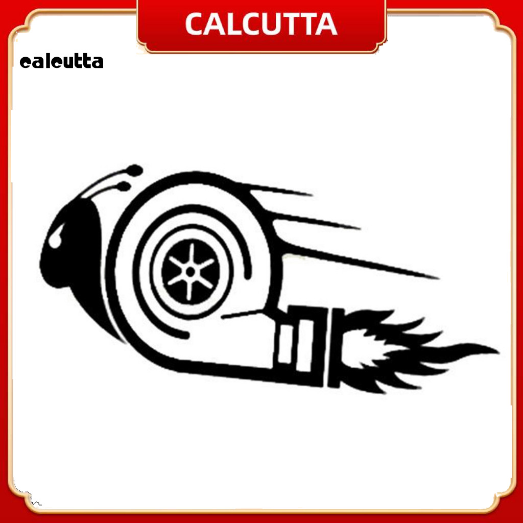 [calcutta] Decal phản quang xe máy Turbo Snail Racing sành điệu