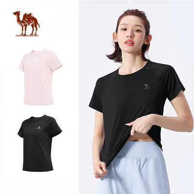 Áo thun nữ CAMEL CROWN - Áo thể thao khô nhanh, thoáng khí, vừa vặn mỏng nhẹ