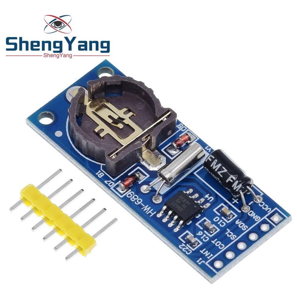 PCF8563 RTC Board TZT PCF8563 Mô-đun đồng hồ thời gian thực Giao diện I2C 3.3V cho Arduino