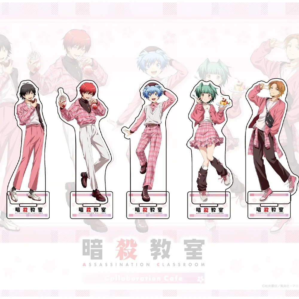 Standee Anime Lớp Học Ám Sát Assassination Classroom mô hình mica trang trí bàn học móc khóa Nagisa 
