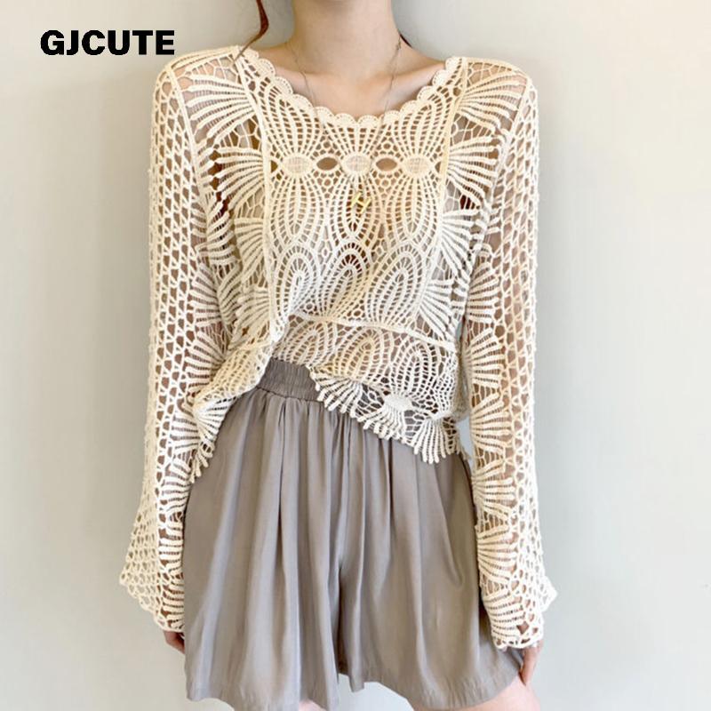 GJCUTE Áo Len Nữ Style Bohemian Mùa Hè