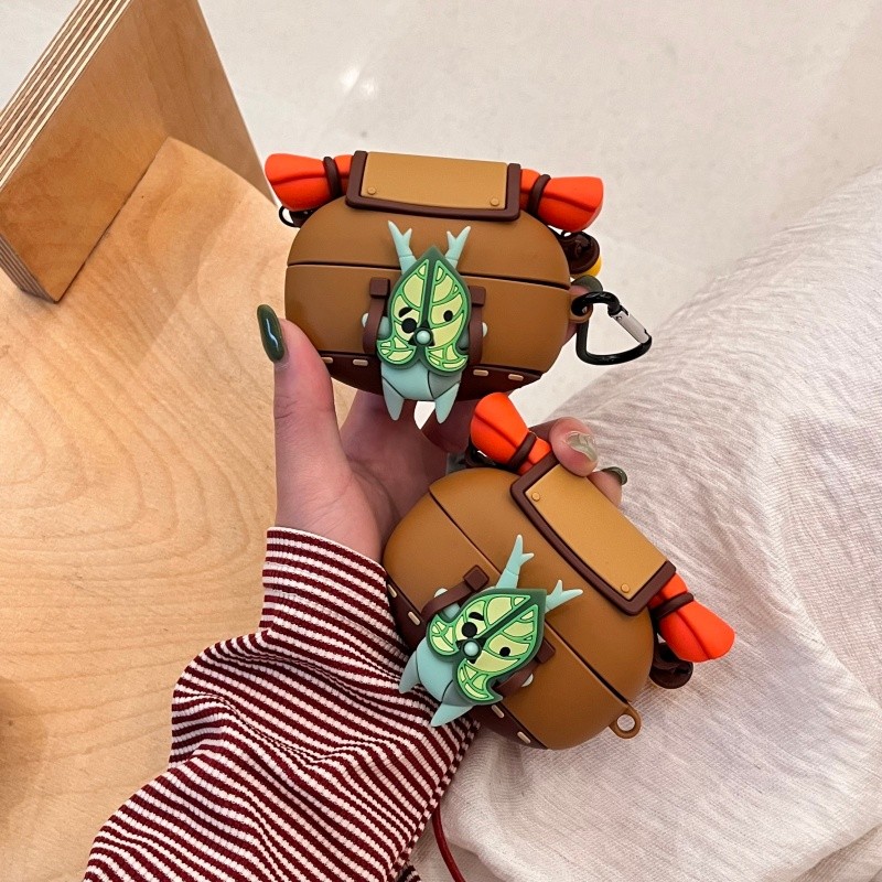 Phim hoạt hình Sony WF1000-XM6 ‌Korok‌ Túi thích hợp cho vỏ bảo vệ xm6 Vỏ bảo vệ tai nghe Vỏ mềm Son