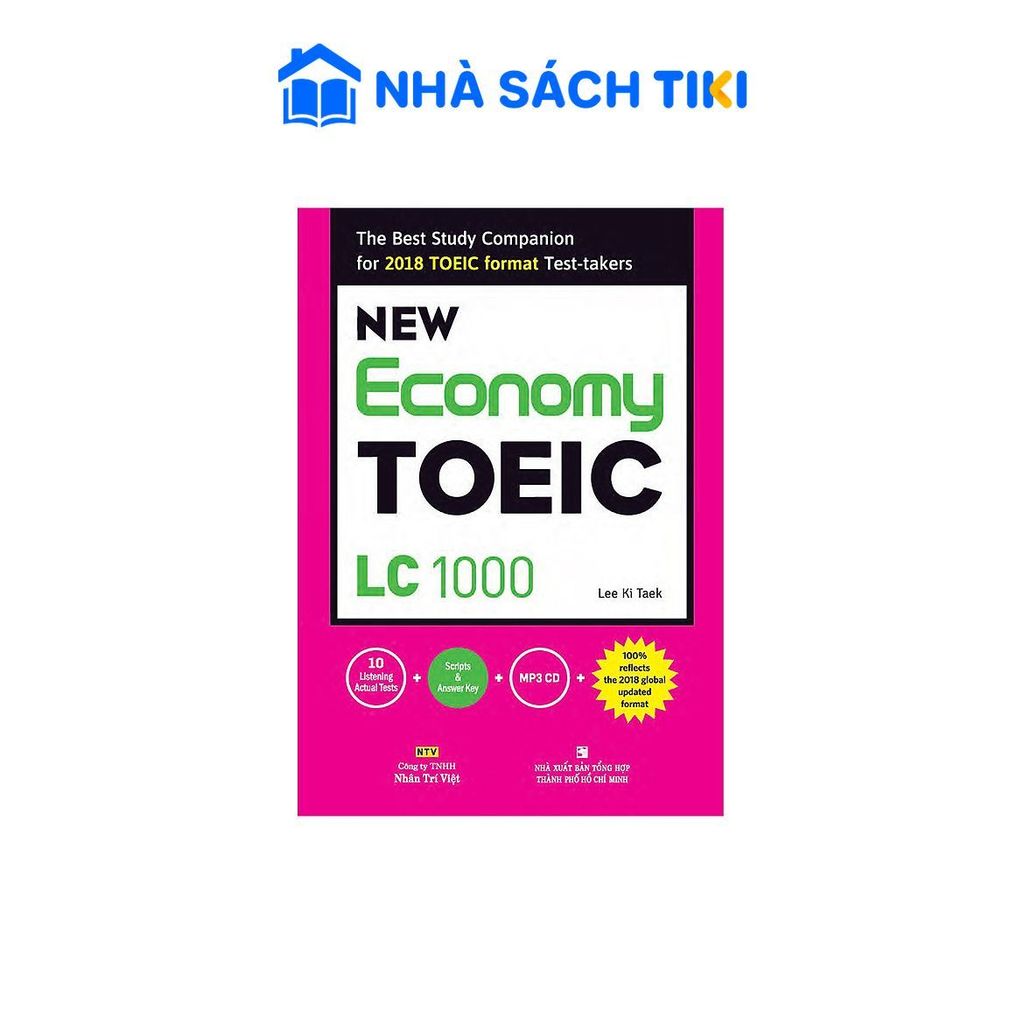 Sách New Economy Toeic Lc 1000 (Kèm file MP3) - Nhân Trí Việt