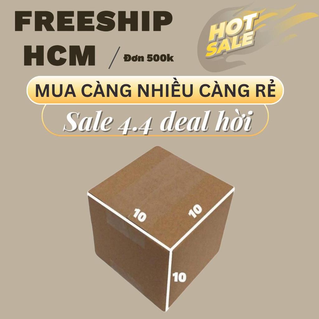 10x10x10 hộp carton gói hàng bộ 150