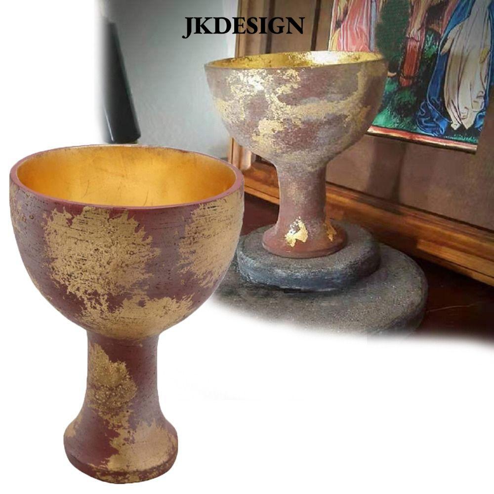 JKDESIGN Indiana Jones Holy Grail Cup Cosplay Prop để thu thập tinh tế cho Indiana Jones