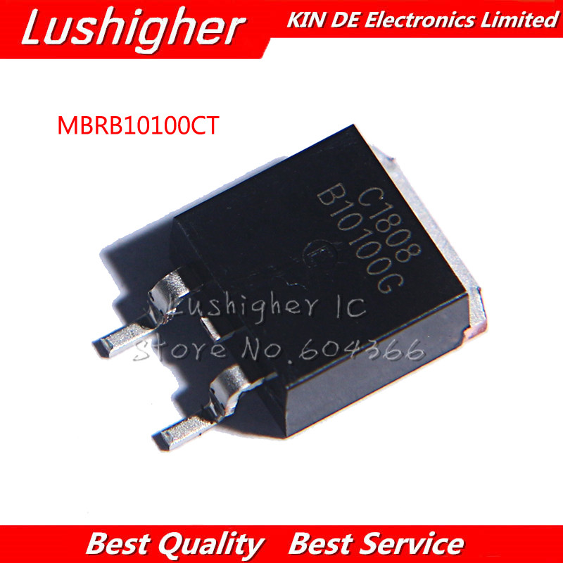 10 SBR10100CTB TO-263 SBR10100 MBR10100CT MBSB10100CT TO263 SBR10100CT