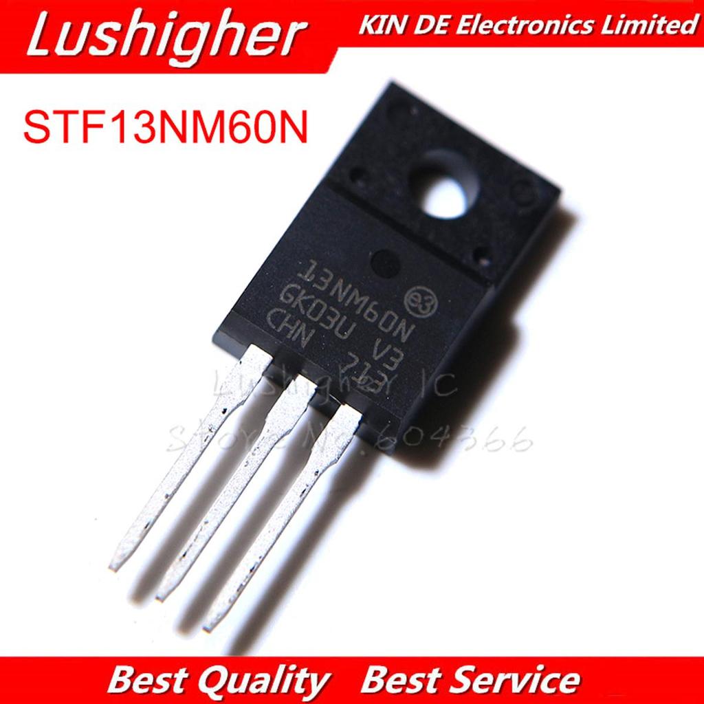 10 STF13NM60N TO220 13NM60N TO-220F 13NM60 F13NM60N STF13NM60