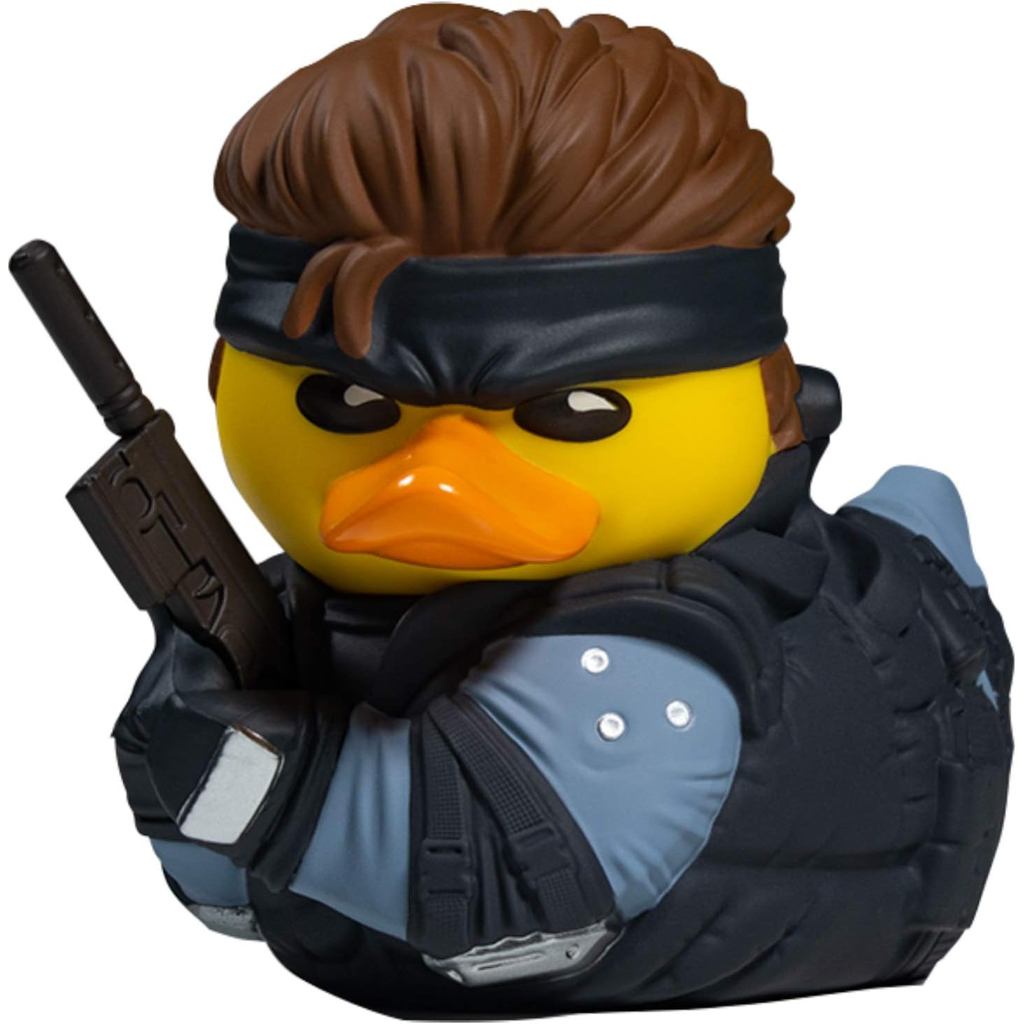 TUBBZ Phiên bản đầu tiên: Metal Gear Solid - Solid Snake Cosplaying Rubber Duck Vinyl Hình