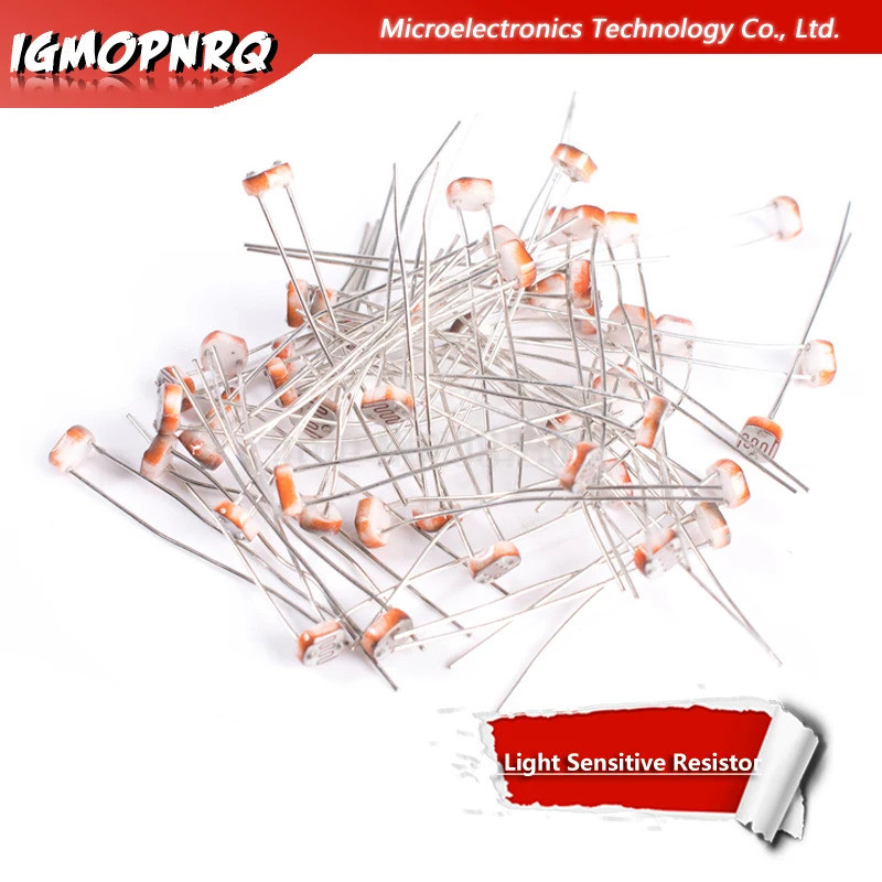 Bộ 50 GL5528 GL5516 GL5537 GL5549 GL5539 GL5547 5528 5516 5537 5549 5539 Điện Trở Nhạy Cảm Ánh Sáng 