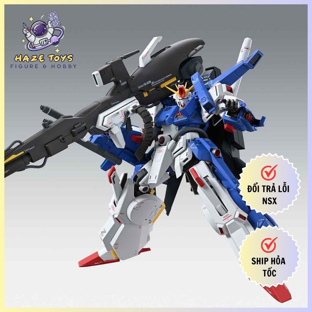 Mô hình lắp ráp Gundam Bandai MG 1/100 FULL ARMOR ZZ GUNDAM Ver.Ka